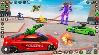 US Police Car Robot Fight Game screenshot 4
