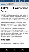 Learn ASP.NET screenshot 1