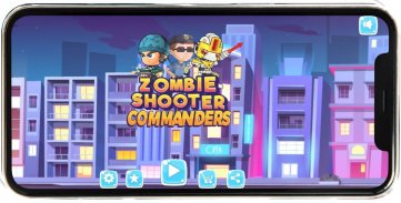 Zombie Shooter Commanders screenshot 0