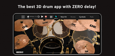 DrumKnee 3D Drums - Drum Set