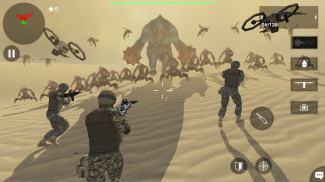 Escuadrón de la Tierra: Juego de disparos Enlínea screenshot 1