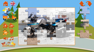 Les puzzles les motocyclettes screenshot 5