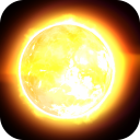 Hot Sun 3D Live Wallpaper Free Icon