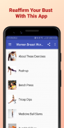 Women Breast Workouts screenshot 1