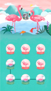 AppLock Theme Flamingo screenshot 1