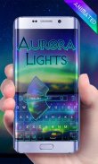 Aurora Lights GO Keyboard Animated Theme screenshot 1