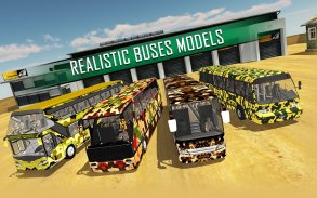 US Army Bus Driver Games 3D screenshot 2