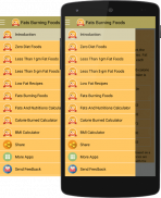 Fat burning foods-Reduce belly screenshot 0