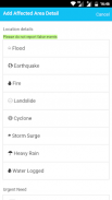 MapDRS - Disaster Reporting System screenshot 4