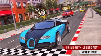 الأحد سباق 3D: سيارة ألعاب 3D screenshot 2