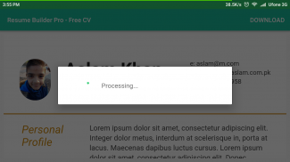 Resume Builder Pro - Free CV screenshot 6