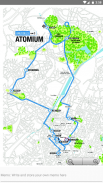 Brussels Metro Bus Tour Map Offline メトロ・オフライン路線図 screenshot 5