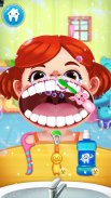 дантист больница -  врач игра - crazy dentist game screenshot 2