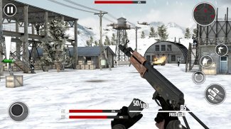 Winter Soldier: Army shooting game screenshot 2