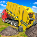 Trash Truck Simulator : Free Truck Driving Games Icon