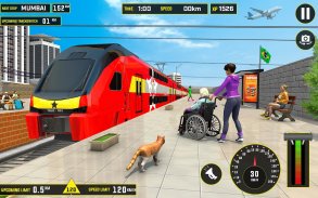 Tren Simülatörü - Demiryolu Yolu Sürüş Oyunları 19 screenshot 4