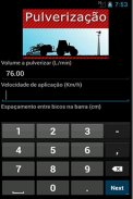 Cálculo de Pulverização screenshot 1