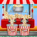 Popcorn Snack Cooking Factory Icon