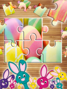 Easter Bunny Egg Jigsaw Puzzle Family Game screenshot 3