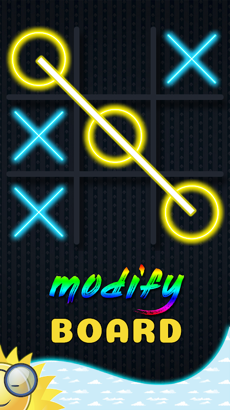 Tic Tac Toe Glow: 2 Player XO APK for Android - Download