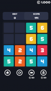 Slide To Six - Endless 2048 & Merged Number Puzzle screenshot 2