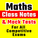 Maths Class Notes & Tests Icon