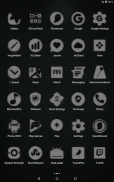 Grey and Black Icon Pack screenshot 10