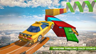 Crazy Car Stunts Free - Mega Ramp Car Games screenshot 0