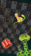 蛇和梯子：经典骰子棋盘游戏 - Snakes game screenshot 10