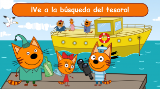 Kid-E-Cats Aventura En El Mar Juegos Niños Gatitos screenshot 3