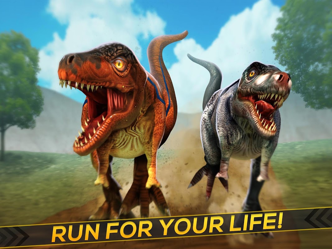 Dino Run offline T-Rex jumping android iOS apk download for free