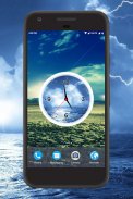 Cloud Clock Live Wallpaper screenshot 3