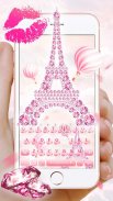 Pink Diamond Paris Themes screenshot 6