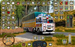 Indian Truck Offroad Cargo 3D screenshot 0