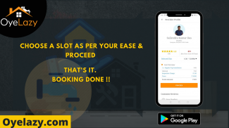 OyeLazy - Home Services, Maintenance, Repairs App screenshot 3