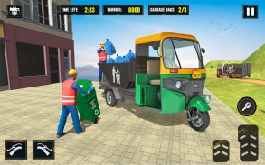 Juego Rickshaw Camión Basura screenshot 4