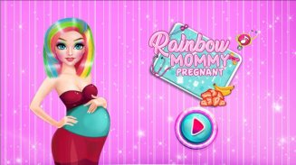 Rainbow Pregnant Mommy screenshot 2