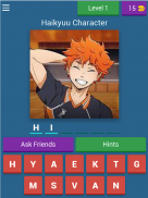 Haikyuu kin Quiz screenshot 1