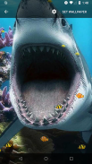 3D Shark Live Wallpaper screenshot 0