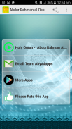 Abdur Rahman al ossi Quran mp3 Offline screenshot 0