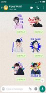 EXO 엑소 KPOP Meme Whatsapp Stickers WAStickerApps screenshot 4