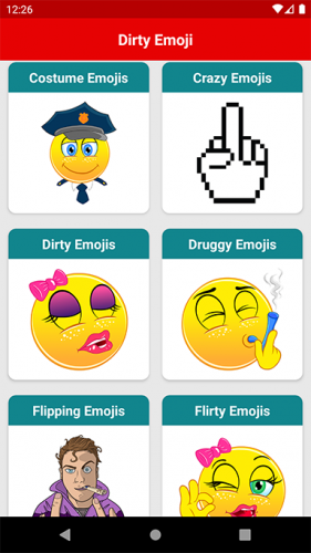 dirty emoji