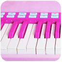 Розовый Пианино Icon