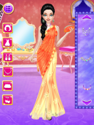 Indian Doll Wedding Fashion Makeup And Dressup screenshot 9