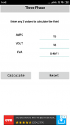 KVA/Hp/Kw  Calculator and Converter screenshot 5