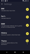 BFitt - Body Fat & BMI Calculator screenshot 5