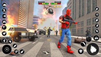 Spider-Seil-Helden-Spiel screenshot 4