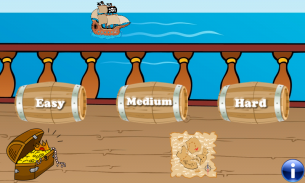समुद्री डाकू बच्चों के लिए खेल screenshot 2