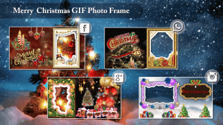 Merry Christmas GIF Photo Frame : Christmas Editor screenshot 6