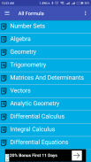 All in One Math Formula screenshot 1